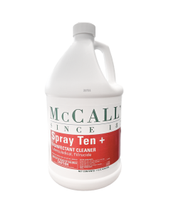 McCalls Spray 10 HD Cleaner- Multi-Purpose Hard Surface Cleaner with Sanitizer- Do Not Use on Glass- 1 GA-each- 4-caseL - 12503SPR10GL