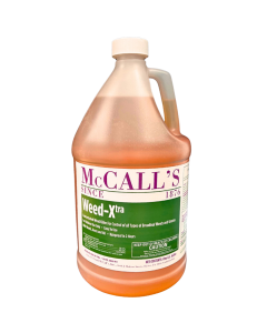 McCalls Weed Xtra- Non-Selective Herbicide- Deactivates on Coil Contact- Kills Entire Plant Root- Works in 1-2 Weeks- 1 GAL-each- 4-case - 12910WDXTRA1