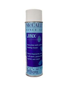 McCalls Jinx Foaming Degreaser- All-Purpose Ink- Scuff and Fingerprint Remover- AEROSOL CAN- 12-case - 16703JINXCLN