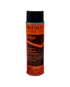 McCalls Edge Baseboard Stripper- Foams to Remove Wax Build-Up- AEROSOL CAN- 12-case - 16708EDGSTRP