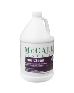 McCalls True Clean Carpet Cleaner- Soil-Resistant Carpet Cleaner- Pre-Spray Spots- Use With Bonnet- 1 GAL-each- 4-case - 17509TRUECLN