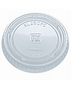 Plastic Souffle/Portion Cup Lid 2 oz. - 44104SOUFLID