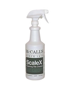 McCalls ScaleX Tile-Porcelain Cleaner- Fast-Acting- Foaming Acid-Type Tile and Porcelain Cleaner- 1 QT-each- 12-case - 59203SCALXQT