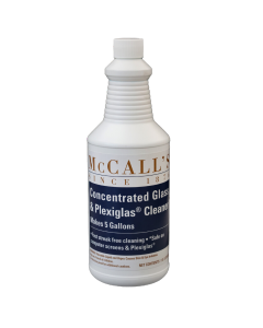 McCalls Glass-Plexi Ready-To-Use Liquid- Use As-Is or Dilute to Clean and Polish Windows- Mirrors and more- 1 GAL-each- 4-case - 60503GLASCON