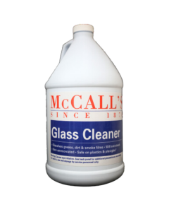 McCalls Glass-Plexi Concentrate- Dilute to Clean and Polish Windows- Mirrors and more- 1 QT-each- 12-case - 60503INVGLAS