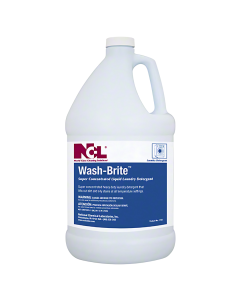 WASH-BRITE™ Super Concentrated Liquid Laundry Detergent, 1 gal - 60503WSHBRGL