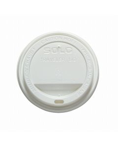 Solo Travel Lid with Tab for 10-24 oz. Hot Cups - 75904LIDT316